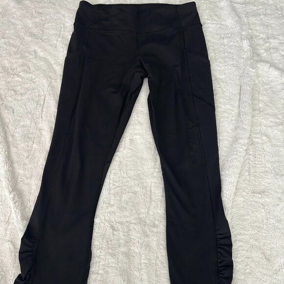 Lululemon Speed Tight 24" Inseam Size 6 with Rusched Bottoms - Picture 1 of 2
